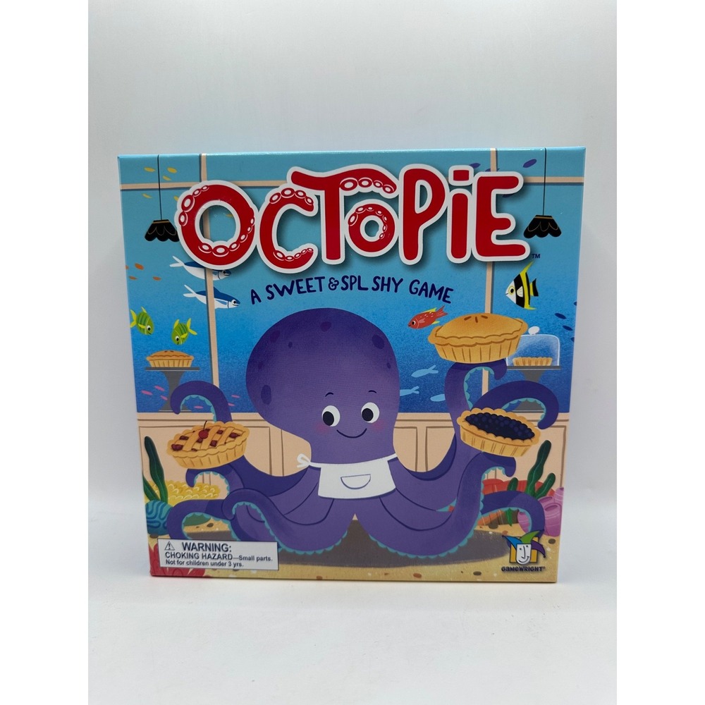 OctoPie A Sweet & Splashy Game GameWright COMPLETE Ages 5+ 2-4 Players